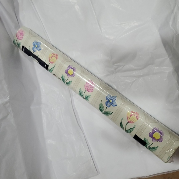 Magic cover self adhesive 8 yards Jumbo spring floral flower patter vinyl liner - Picture 3 of 11